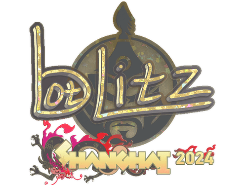 Sticker | bLitz (Glitter) | Shanghai 2024