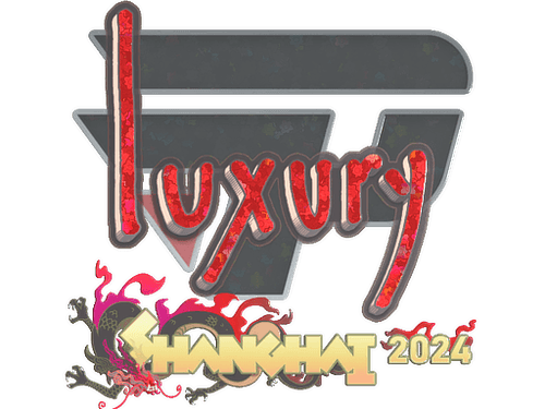 Sticker | lux (Glitter) | Shanghai 2024