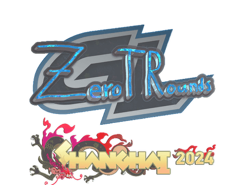 Sticker | ztr (Glitter) | Shanghai 2024