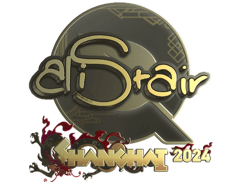 Sticker | aliStair (Gold) | Shanghai 2024