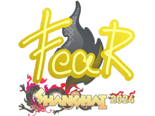 Sticker | fEAR | Shanghai 2024