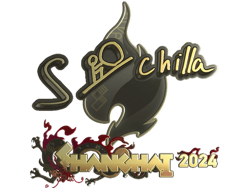 Sticker | s-chilla (Gold) | Shanghai 2024