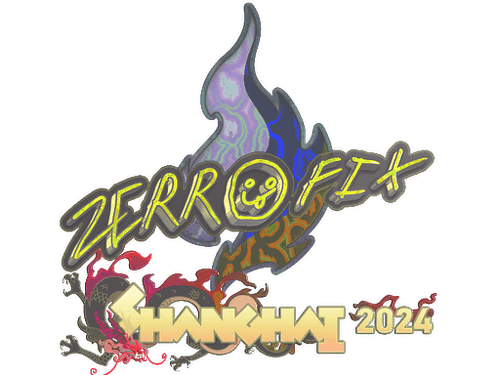 Sticker | zeRRoFIX (Holo) | Shanghai 2024