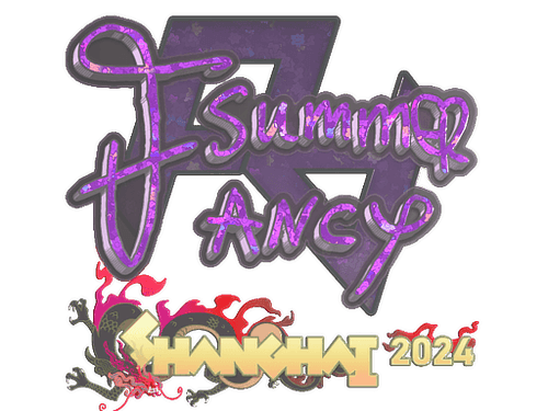 Sticker | Summer (Glitter) | Shanghai 2024