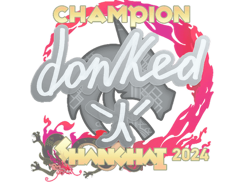Sticker | donk (Champion) | Shanghai 2024