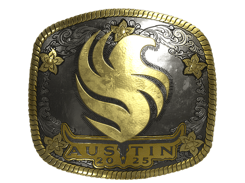 Sticker | Falcons (Gold) | Austin 2025