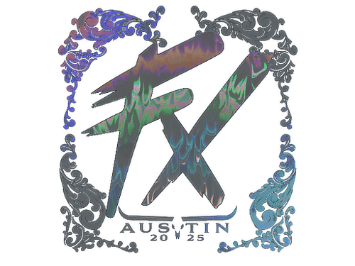 Sticker | Fluxo (Holo) | Austin 2025