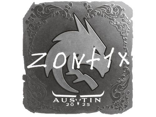 Sticker | zont1x (Foil) | Austin 2025
