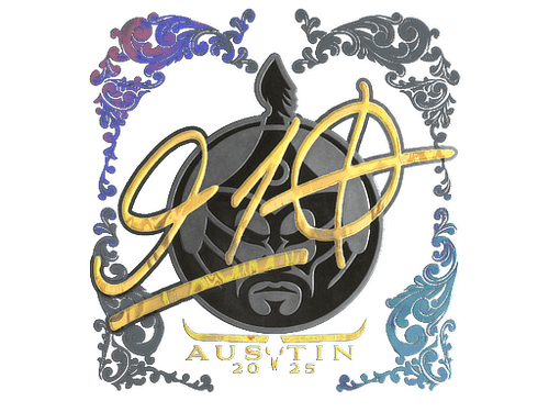 Sticker | 910 (Holo) | Austin 2025