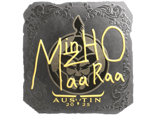 Sticker | mzinho (Foil) | Austin 2025