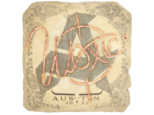Sticker | woxic | Austin 2025