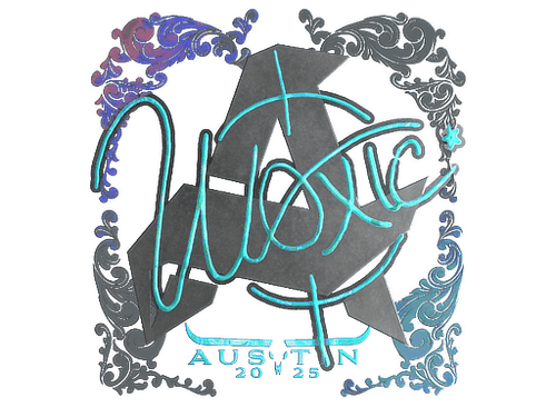 Sticker | woxic (Holo) | Austin 2025