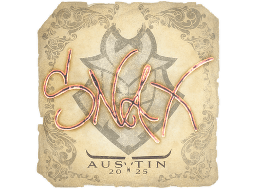 Sticker | Snax | Austin 2025