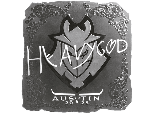 Sticker | Heavygod (Foil) | Austin 2025