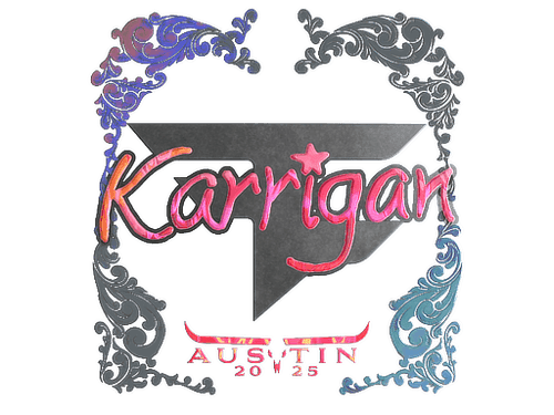 Sticker | karrigan (Holo) | Austin 2025