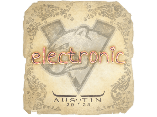 Sticker | electronic | Austin 2025