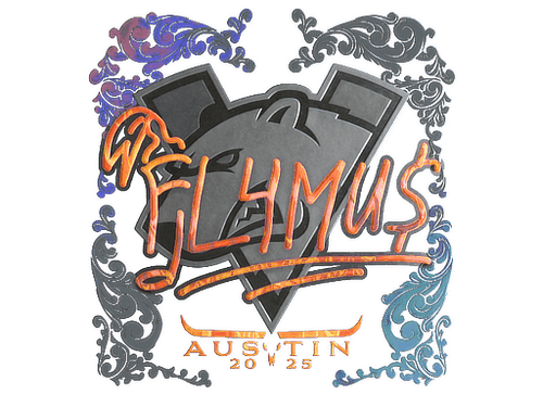 Sticker | FL4MUS (Holo) | Austin 2025