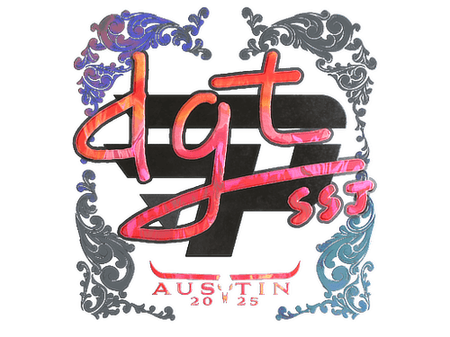 Sticker | dgt (Holo) | Austin 2025