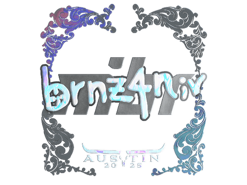 Sticker | brnz4n (Holo) | Austin 2025