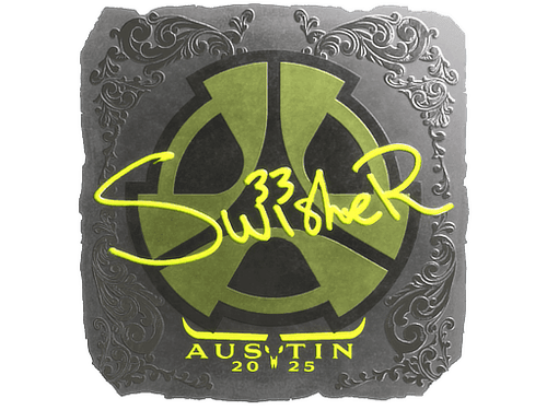Sticker | Swisher (Foil) | Austin 2025