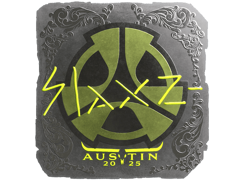 Sticker | slaxz- (Foil) | Austin 2025