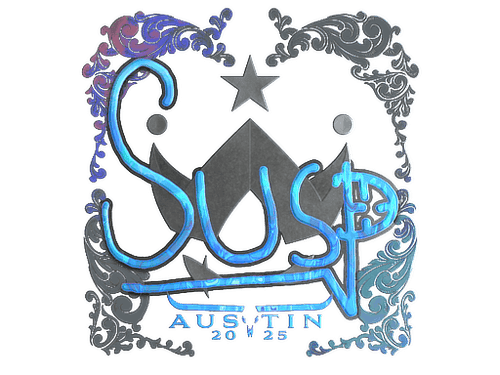 Sticker | susp (Holo) | Austin 2025