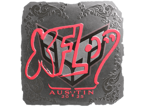 Sticker | xfl0ud (Foil) | Austin 2025