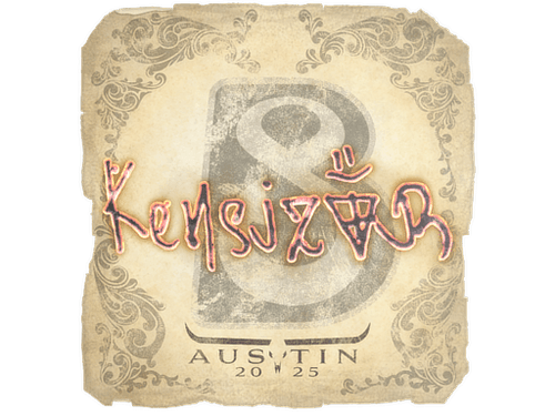 Sticker | kensizor | Austin 2025