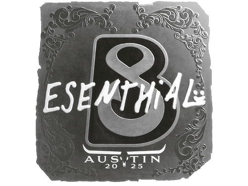 Sticker | esenthial (Foil) | Austin 2025
