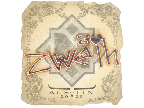 Sticker | zweih | Austin 2025