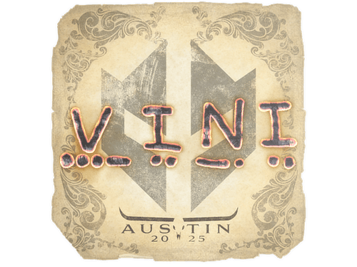 Sticker | VINI | Austin 2025