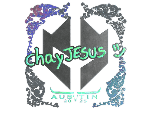 Sticker | chayJESUS (Holo) | Austin 2025