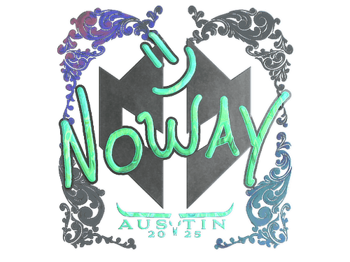 Sticker | noway (Holo) | Austin 2025