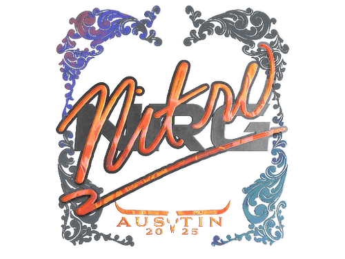 Sticker | nitr0 (Holo) | Austin 2025