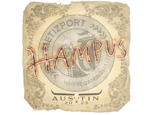 Sticker | hampus | Austin 2025