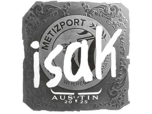 Sticker | isak (Foil) | Austin 2025