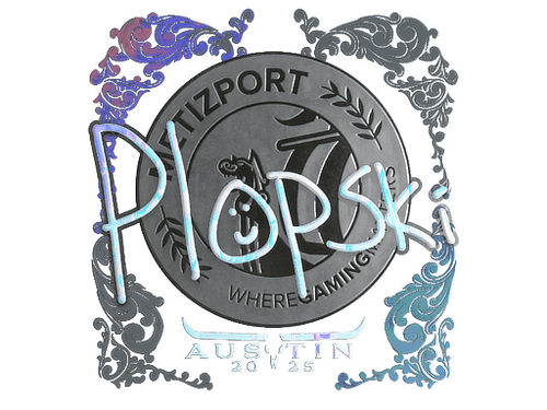Sticker | Plopski (Holo) | Austin 2025