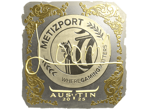 Sticker | L00m1 (Gold) | Austin 2025