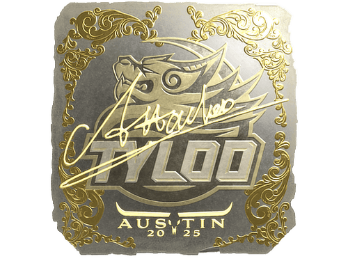 Sticker | Attacker (Gold) | Austin 2025