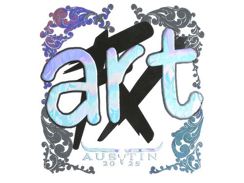 Sticker | arT (Holo) | Austin 2025