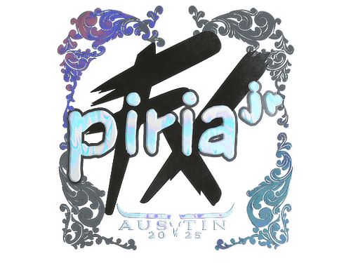 Sticker | piriajr (Holo) | Austin 2025