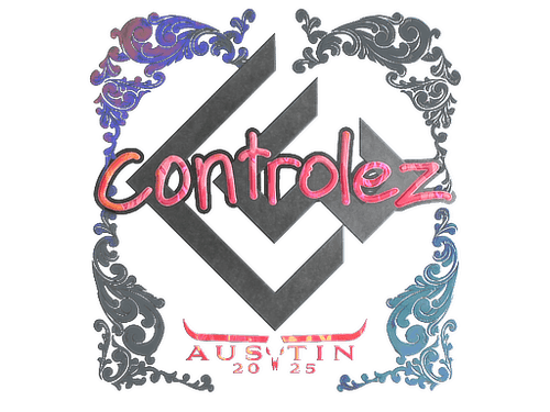 Sticker | controlez (Holo) | Austin 2025