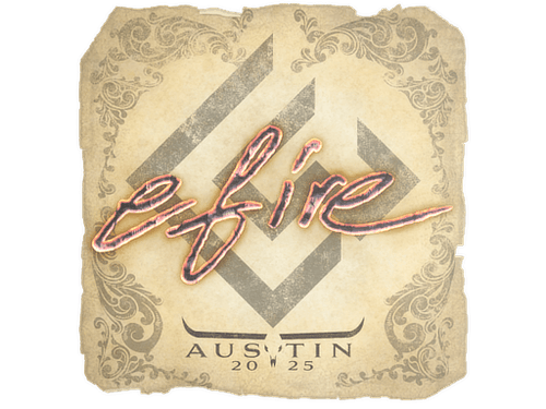 Sticker | efire | Austin 2025