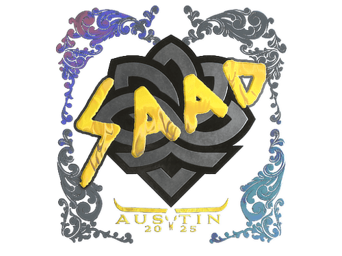 Sticker | saadzin (Holo) | Austin 2025