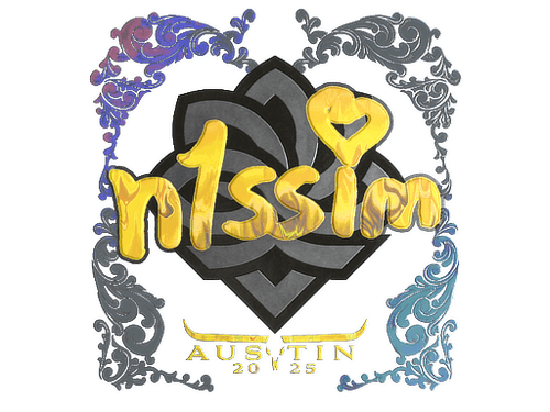 Sticker | n1ssim (Holo) | Austin 2025
