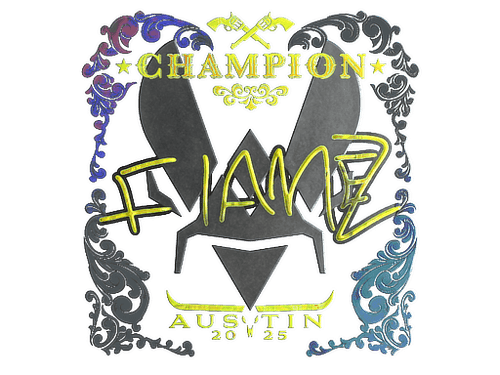 Sticker | FlameZ (Holo, Champion) | Austin 2025