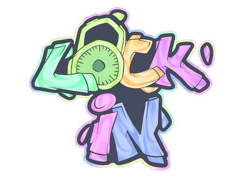 Sticker | Lock In