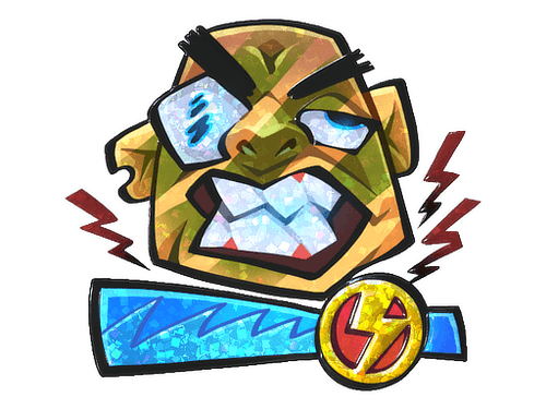 Sticker | Overloaded (Glitter)