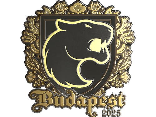 Sticker | FURIA (Gold) | Budapest 2025