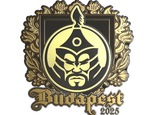 Sticker | The Mongolz (Gold) | Budapest 2025